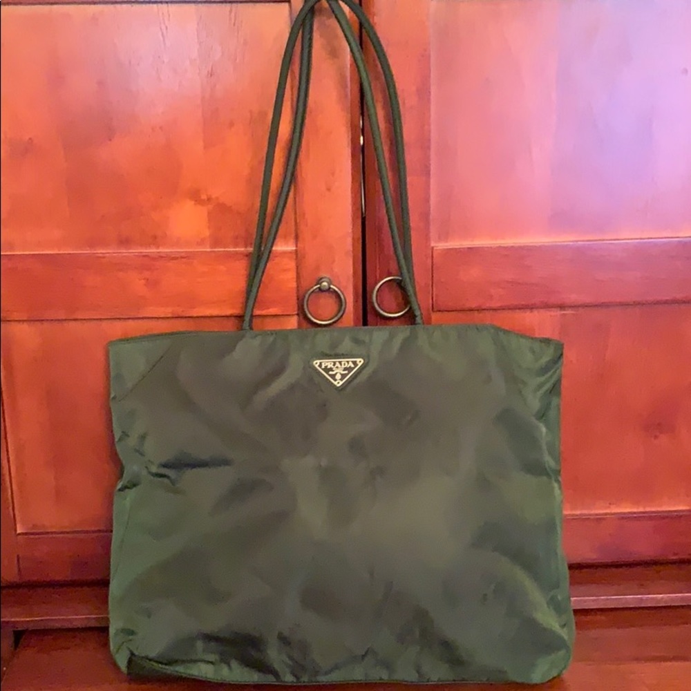 Authentic Prada Nylon Tote